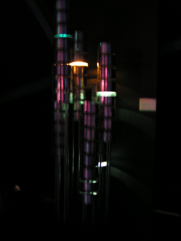 <b>Day 2 - Art </b><br />Another level, another exposition. Actually, this object was kind of fun. It made a really relaxing sound, and I loved the flashing lights... I wouldn't mind that in the corner of my room. I never thought the picture would work as well as it did.