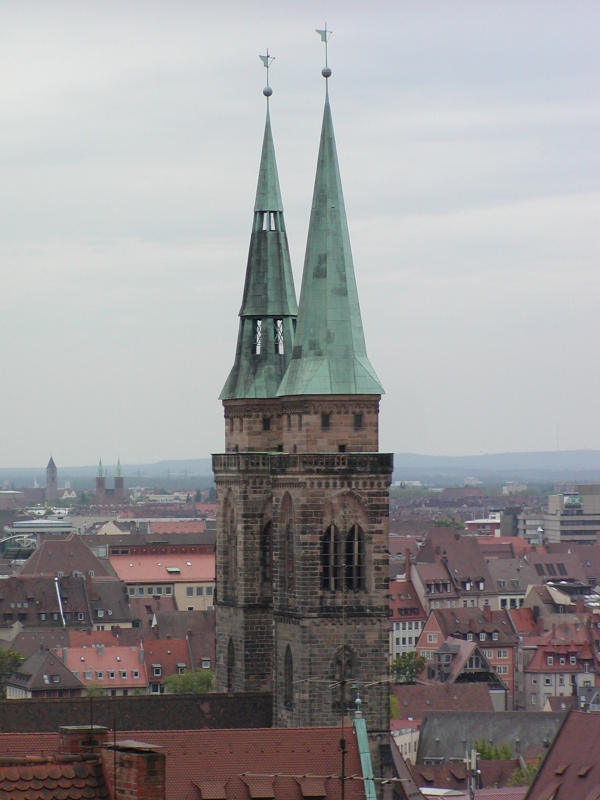 <b>Twin towers of N�rnberg</b><br />Sebalduskirche