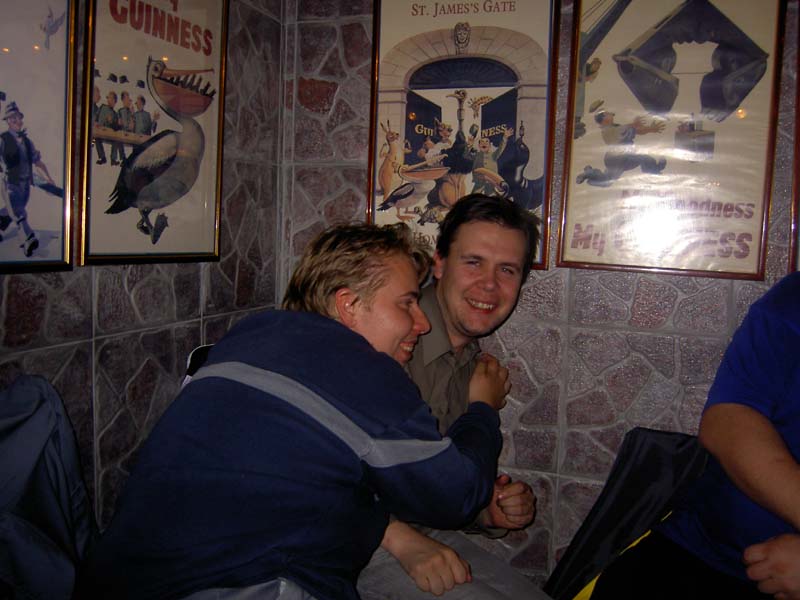 Prynde and jani73 having some fun fight