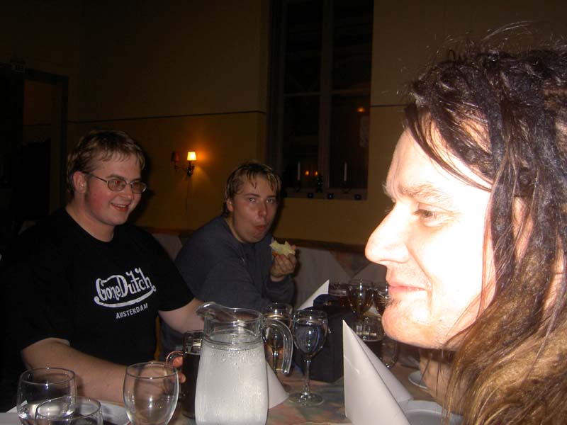 Dot hunters Osku^ and Prynde. tiura on the right
