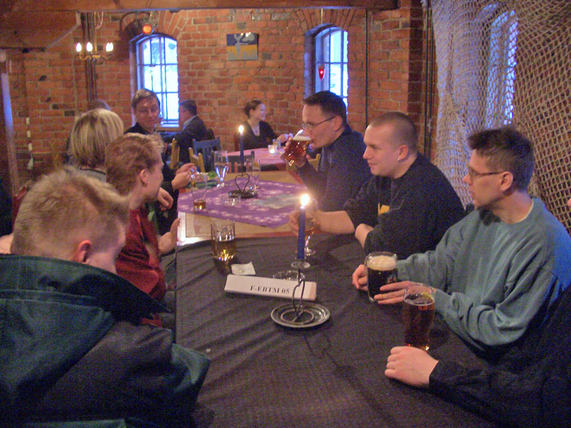 There is Esko&Keaw sitting in the very end of the table.
