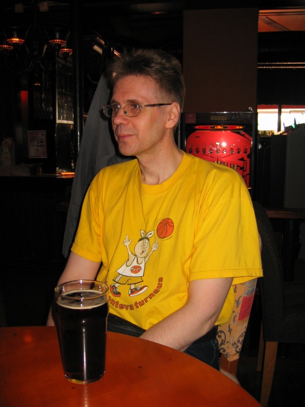 Timo1963 in his basketball shirt