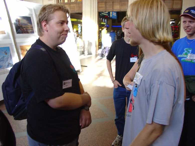 prynde and dakkus talking
