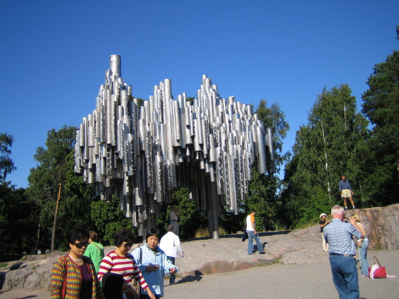 The Sibelius monument