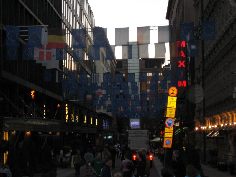 lots of flags there