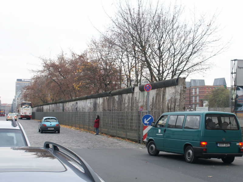 Some remains of the wall