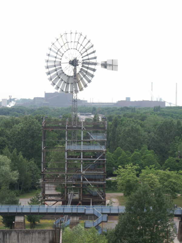 A part of the former blast furnance