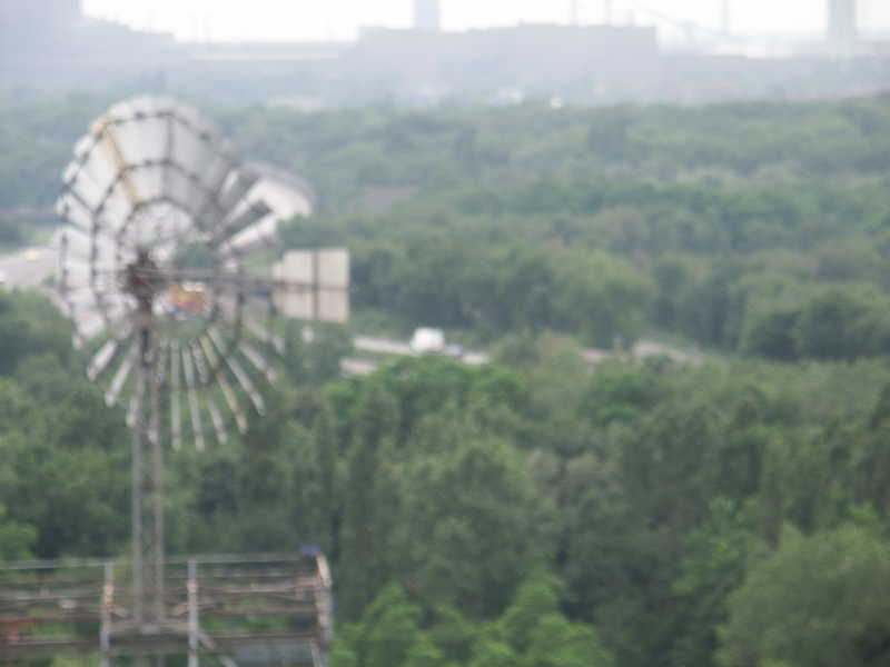 View from the blast furnance