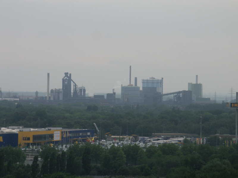 View from the blast furnance