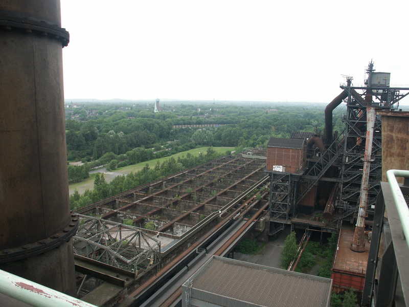 Parts of the former blast furnance