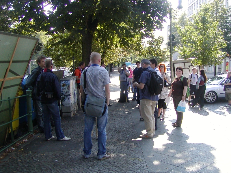 Gathering for the boattrip. Fons, Ralf_ebt, Yli~, Haemoglobin, wisi, Math Murderer, Miles66, ???, Turkoosi, Annie_in_Exile, avij, Cake and N0W1K.