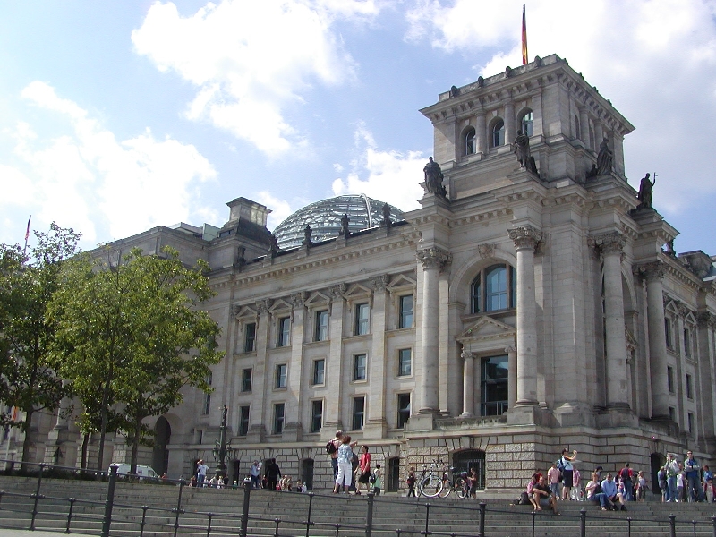 The Reichstag.