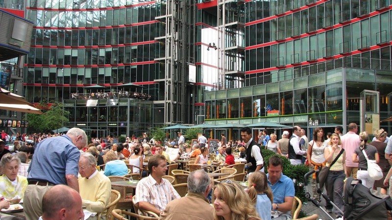 Sony Center inside