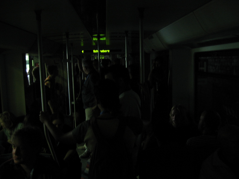 Someone turned off the lights