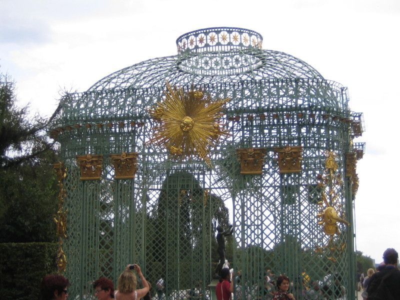 garden ornament at Sans Souci