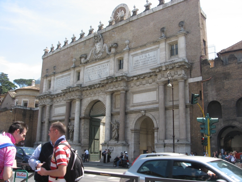 ravestorm, il presidente and dynadart in Piazza del Popolo