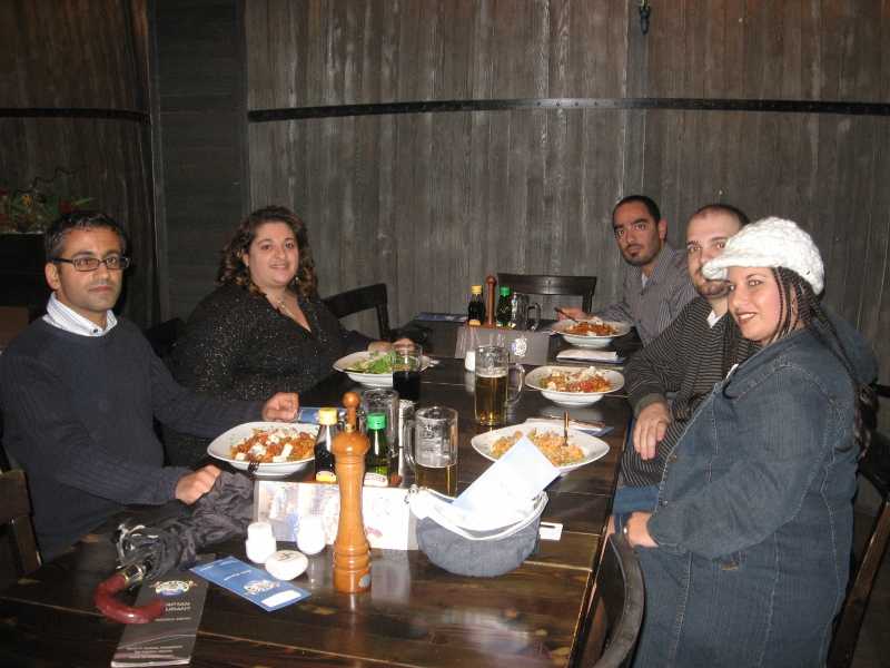 the group at Tal-Kaptan @ Valletta Waterfront.