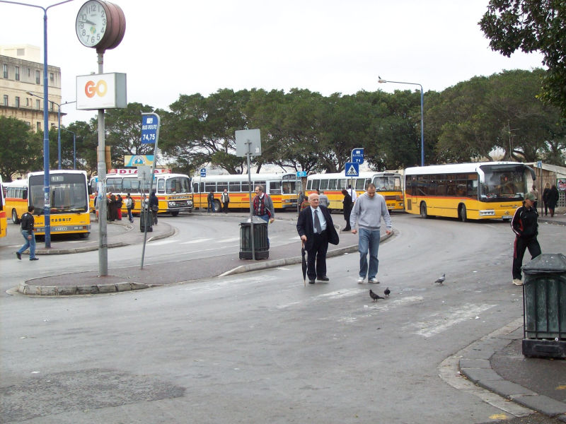 Valletta/Floriana bus terminus