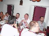 Girlfried of Magpie, Magpie, Klapotec, Burky and B100w11 behind and Ergo and bzajc in front of the table