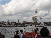 departure from the island of Marken
