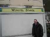 Burky and an traditional W� Standl (wiener/sausages)