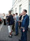 The international meeting of people who enjoy standing on the pavement.