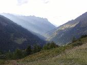 View from the second Alps pass road of the day. The Timmelsjoch/Passo del Rombo which forms the Austrian/Italian border.