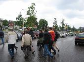 start of the first city-walk: Ralf, HBoZ, Balibennie, UdoWebDesign, Cornjac, Yli, Pet26644, Bootje (and friend), Fons, Elmo and Crazy Bob