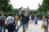 nivram posing in front of...