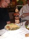 trinacria and his skewers of grilled meat