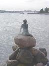 The mermaid of Copenhagen.