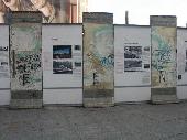 A documentation about the wall on the Potsdamer Platz