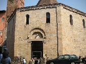 The Church of the Santo Sepolcro, a hexagonal church