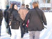 Haven't you ever seen people holding hands??