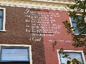wall poem Lange Mare