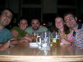  Thursday evening, the italian-speaking-table: GnuGnu, Jenna&me, B100w11, Schlauchen, ravestorm