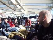 Our captain is telling about Leiden