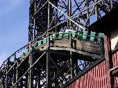 The Wooden Rollercoaster that most of us chose in the Linnanm�ki Amusement Park.