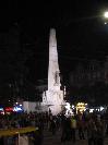 National Monument at night