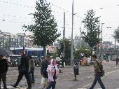 Outside the Centraal station