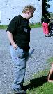 Prynde examining his pocket