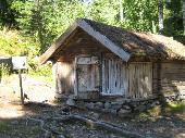 old house from Lapland brought to the Seurasaari island