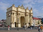 The New Brandenburger Gate in Potsdam.