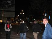 Heading towards the bus station