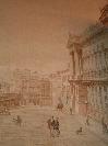 <b>Day 2 - Tapestry</b><br />This is one of the tapestries on the wall in the room seen in picture 021. It is the street between the National Bank (left) and the Cathedral (on the raised part you can just see on the right).