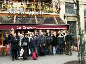  FR : En face de la Brasserie "Les Trappistes"; de gauche � droite : Elmo, Yannn, Mme Sherrysmoon, Alex77r, Sherrysmoon, V�v�, HboZ, g.s.51 (cach�), GOLDWOOD,Fons, Phaseolus (en arri�re-plan), bhoeyb, KARR, Mme KARR, 7.92*57 (au-dessus de Mme KARR), Ard�chois, Giro, Titloup76 tenant Titlouve (au cas o� elle s'�chapperait), Haemoglobin, j3paris<br>GB : In front of the Brasserie "Les Trappistes") ; from left to right : Elmo, Yannn, Ms Sherrysmoon, Alex77r, Sherrysmoon, V�v�, HboZ, g.s.51 (hidden), GOLDWOOD,Fons, Phaseolus (in the back), bhoeyb, KARR, Ms KARR, 7.92*57 (head above Ms KARR), Ard�chois, Giro, Titloup76 holding Titlouve (in case she would run away), Haemoglobin, j3paris