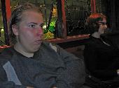 In our fourth bar, Hunter's Inn. Probably waiting for something?