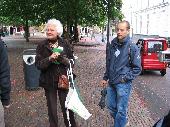 the most important people today: the guide and Ralf