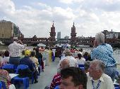 The beautifull Oberbaumbr&uuml;cke on the river Spree.
