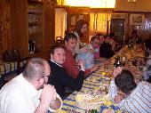 From left to right: Pietropole, LoZingaro, Trinacria, Cri (Tarapiatapioca's friend), Tarapiatapioca, Ravestorm, Ewri, Sharatan3, Cristina and Federico